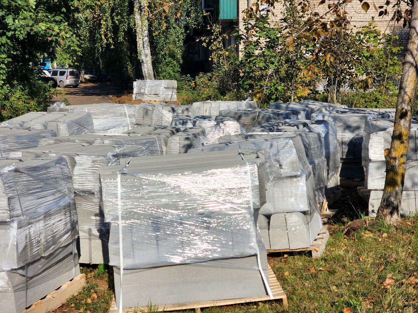 дубна, благоустройство, новые парковочные места, ремонт дорог,