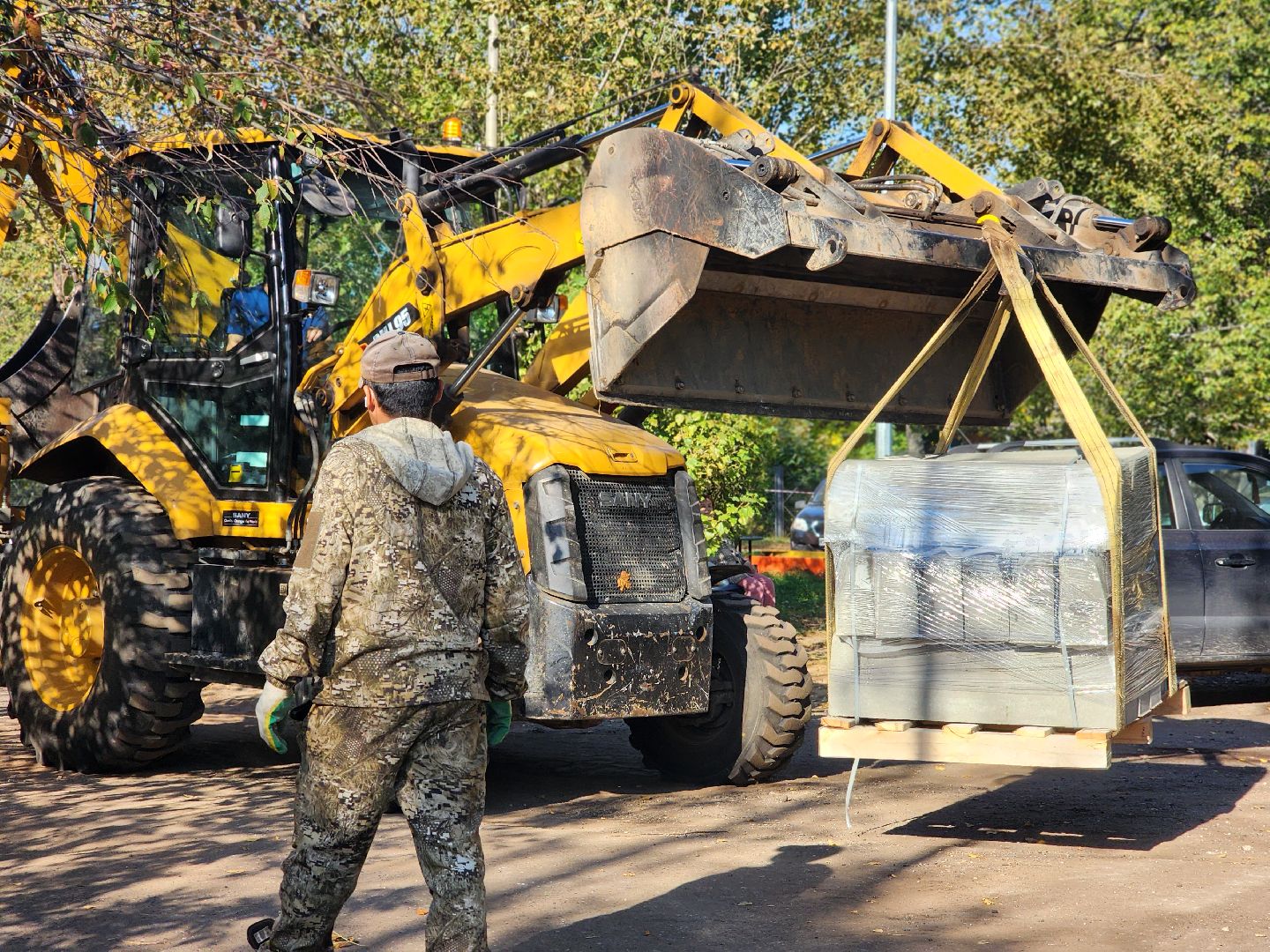 дубна, благоустройство, новые парковочные места, ремонт дорог,