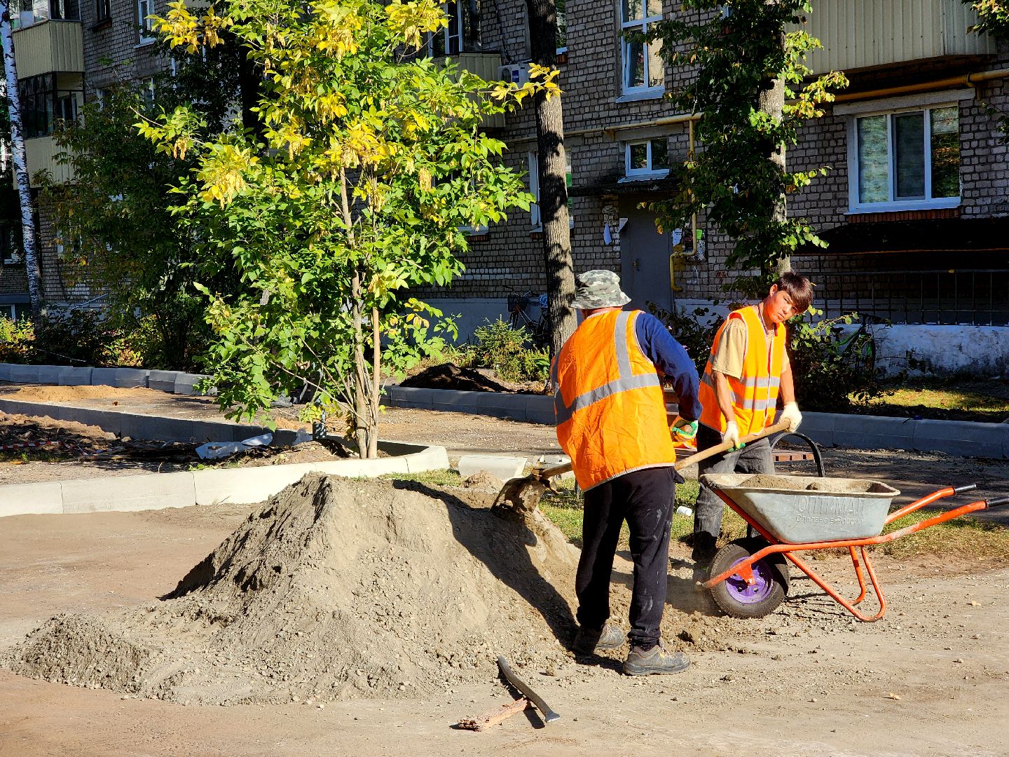 дубна, благоустройство, новые парковочные места, ремонт дорог,