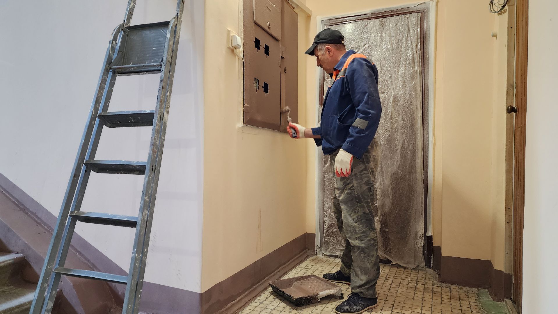 жкх, истра, капитальный ремонт подъезда,