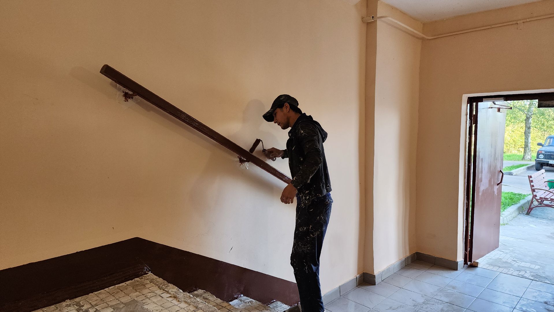 жкх, истра, капитальный ремонт подъезда,