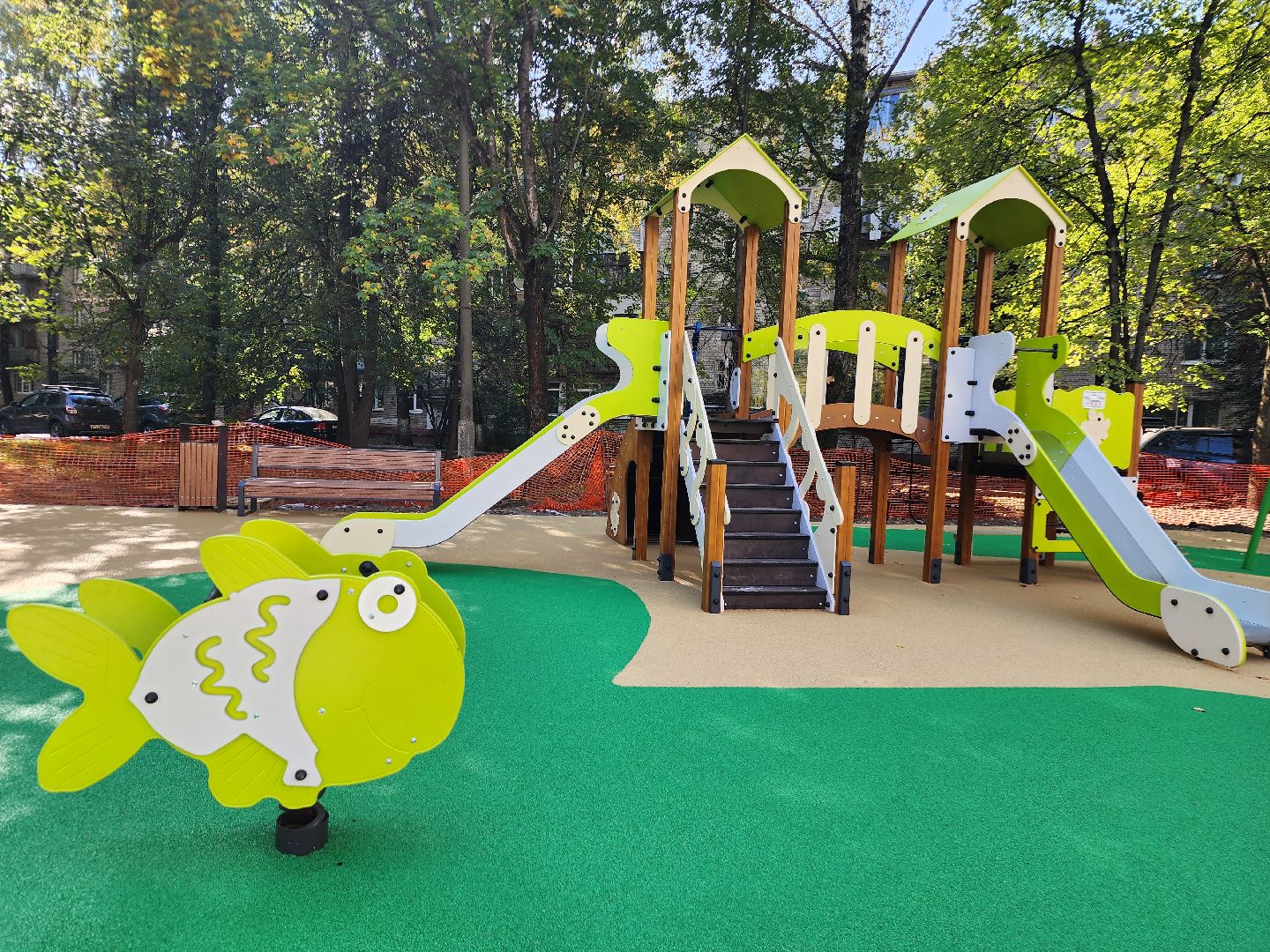 фрязино, детская игровая площадка, формирование комфортной городской среды,