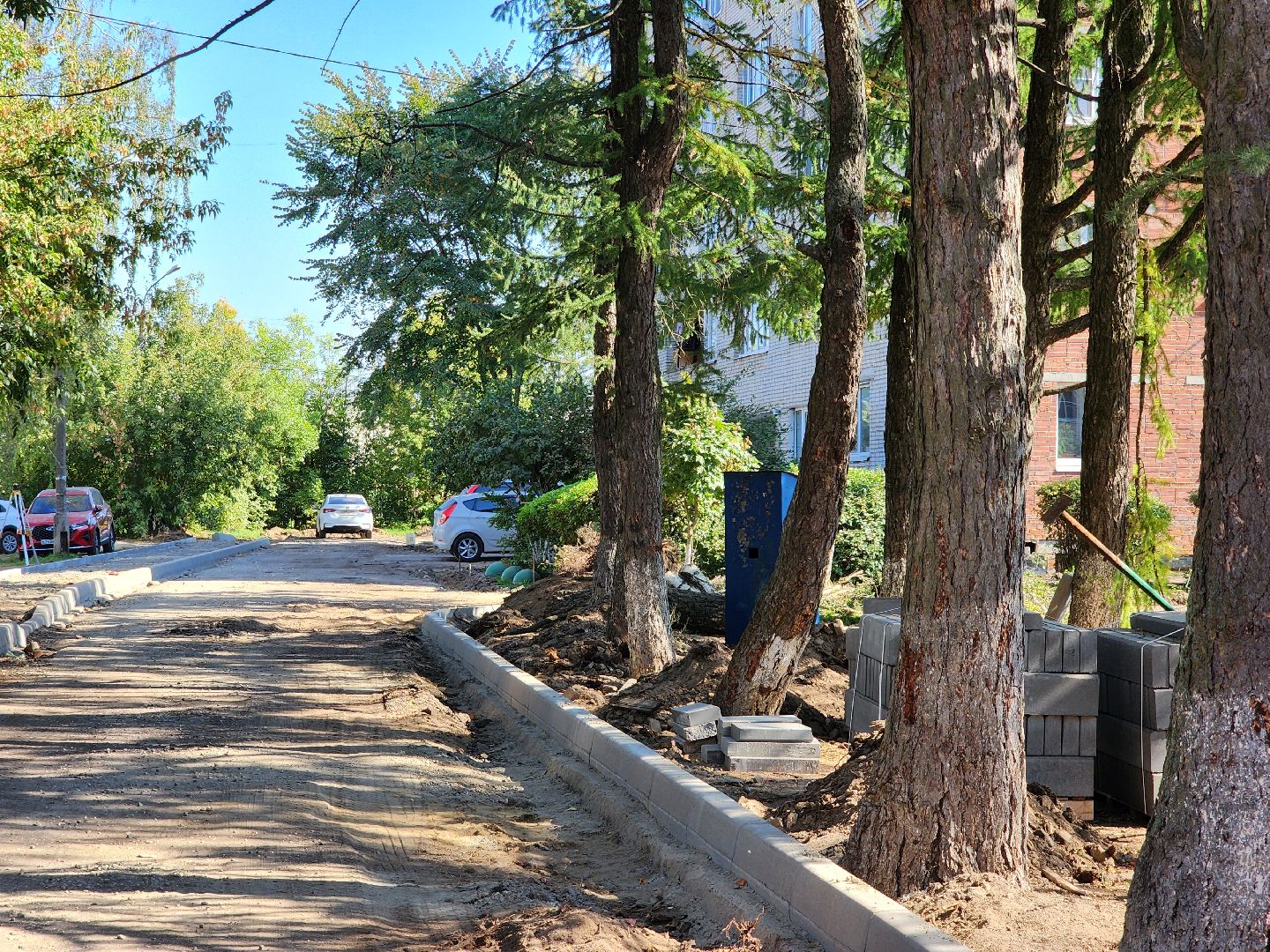 благоустройство, благоустройство двора, комфортная городская среда, старая купавна, богородский городской округ,