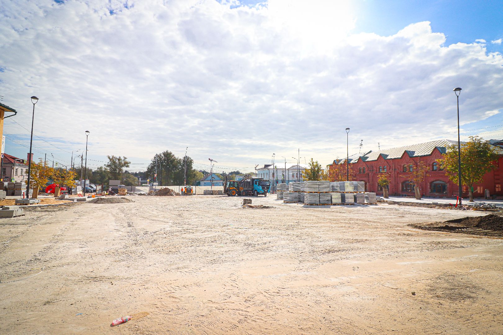 клин, общество, благоустройство, новые скверы, строительство автовокзала,