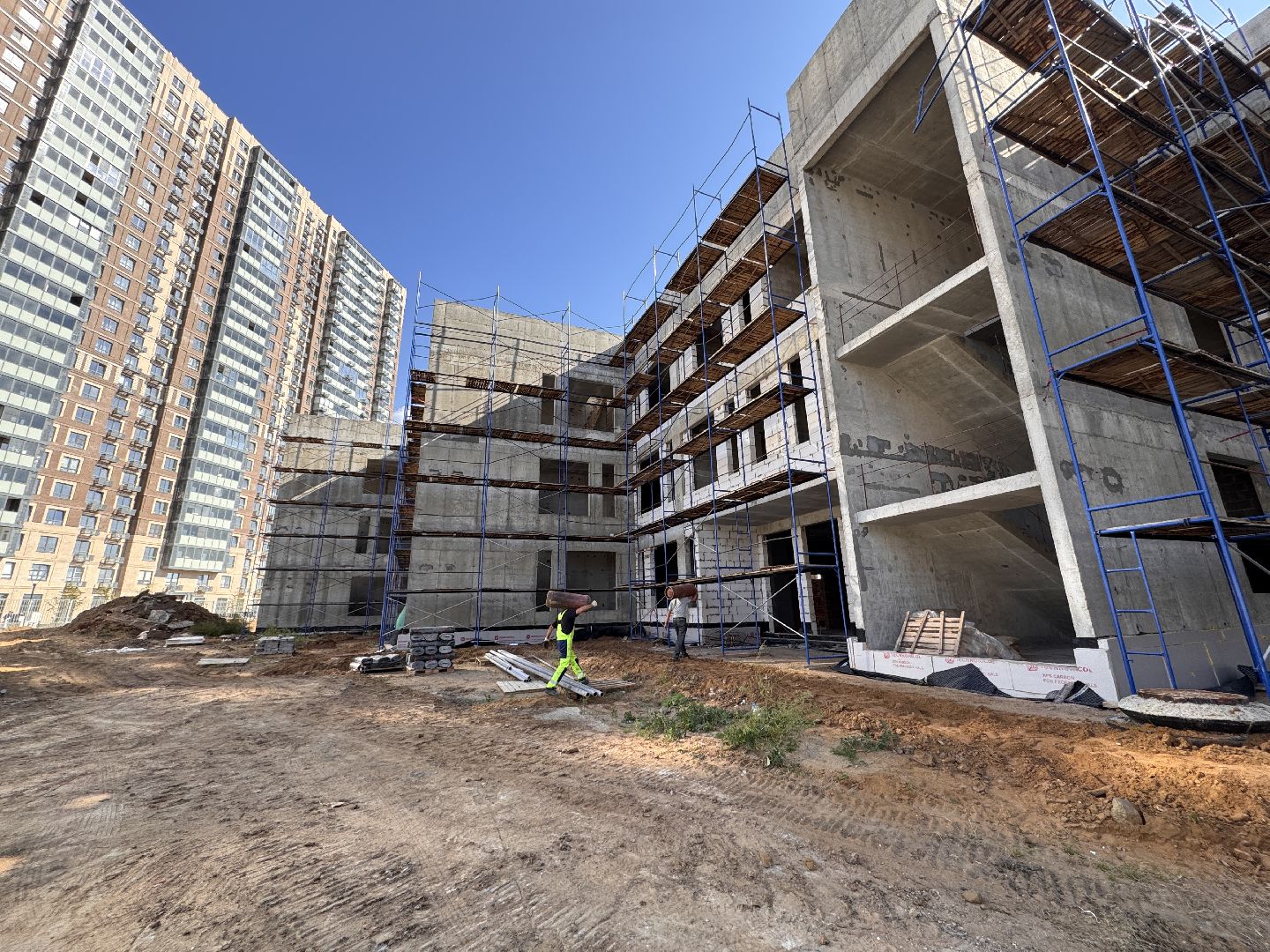 Новый детский сада в Одинцово, Строительство Кубика, ЖК Союзный,