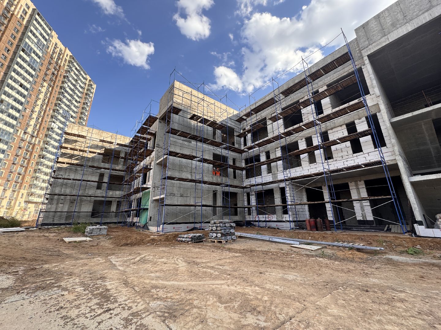 Новый детский сада в Одинцово, Строительство Кубика, ЖК Союзный,