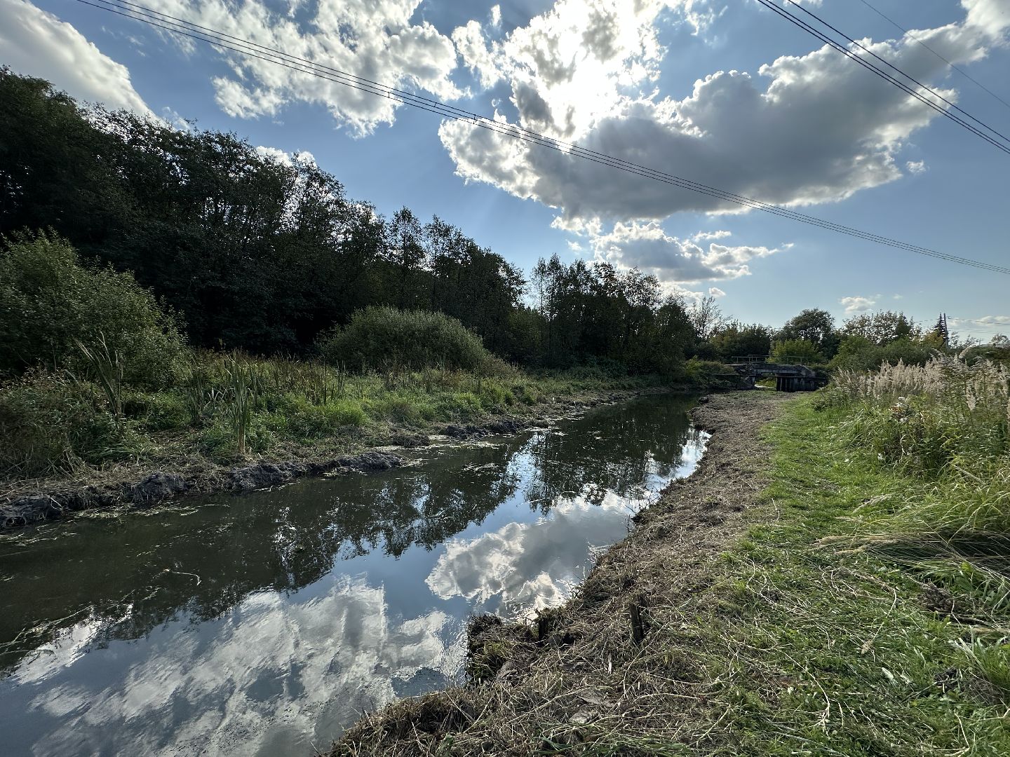 Расчистка реки, пушкинский городской округ, ивантеевка, Река Скалба, экология,