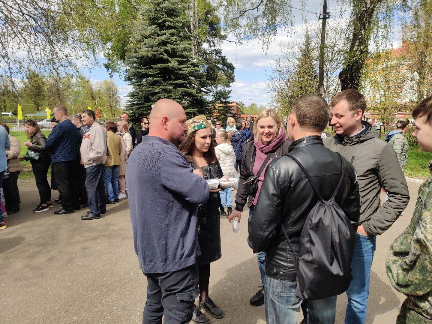 Красноармейск, Пушкинский, День Победы, полевая кухня, кинопаказы