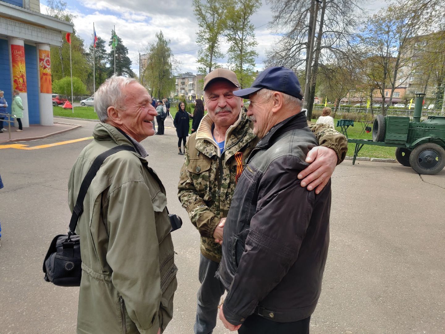 Красноармейск, Пушкинский, День Победы, полевая кухня, кинопаказы