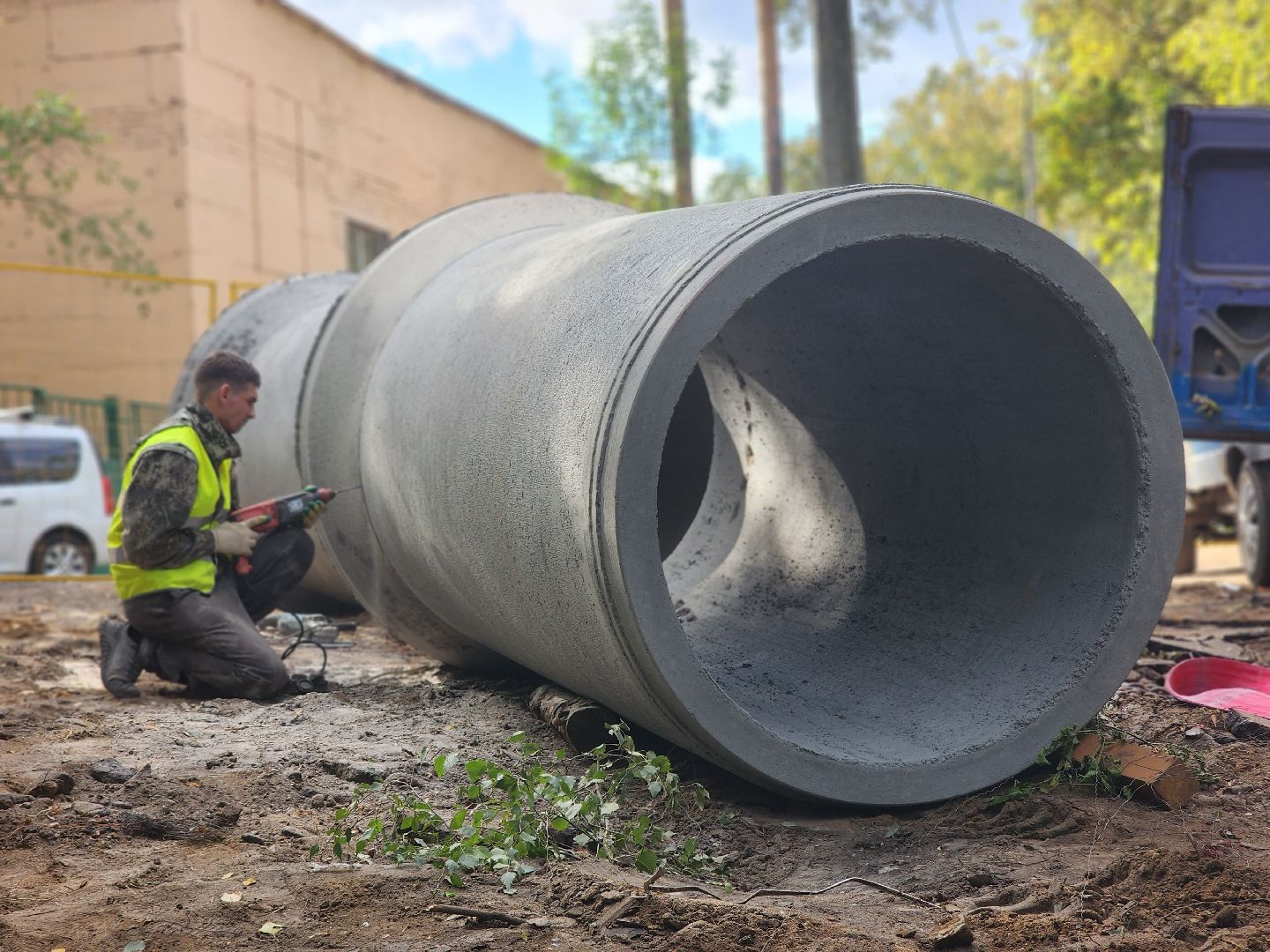 королёв, новый мост через акуловский водоканал, благоустройство ,