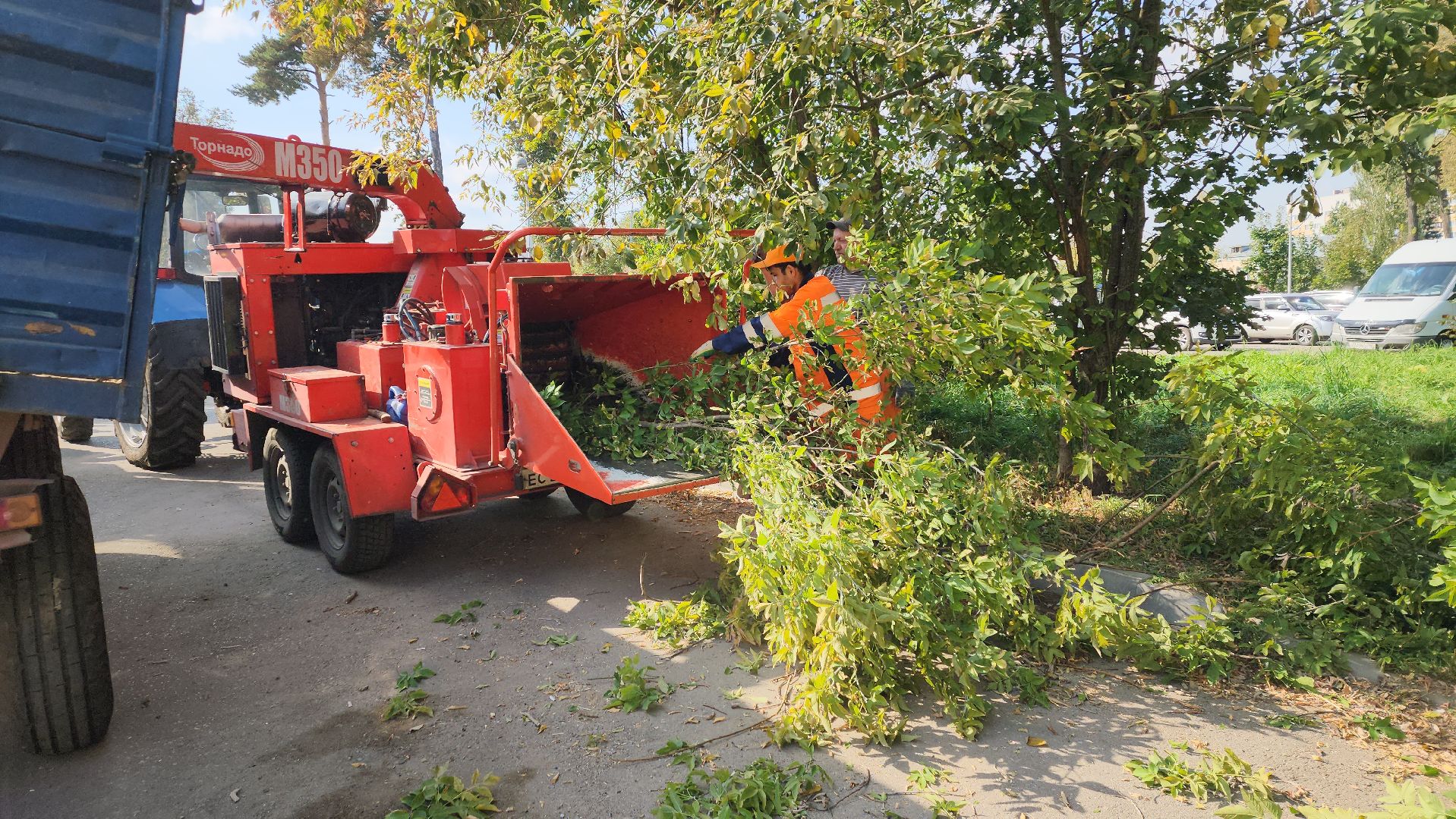 ивантеевка, пушкинский, снос аварийного жилья, снос дома, спил деревьев, городское хозяйство ивантеевка, коммунальная служба,аварийный дом,