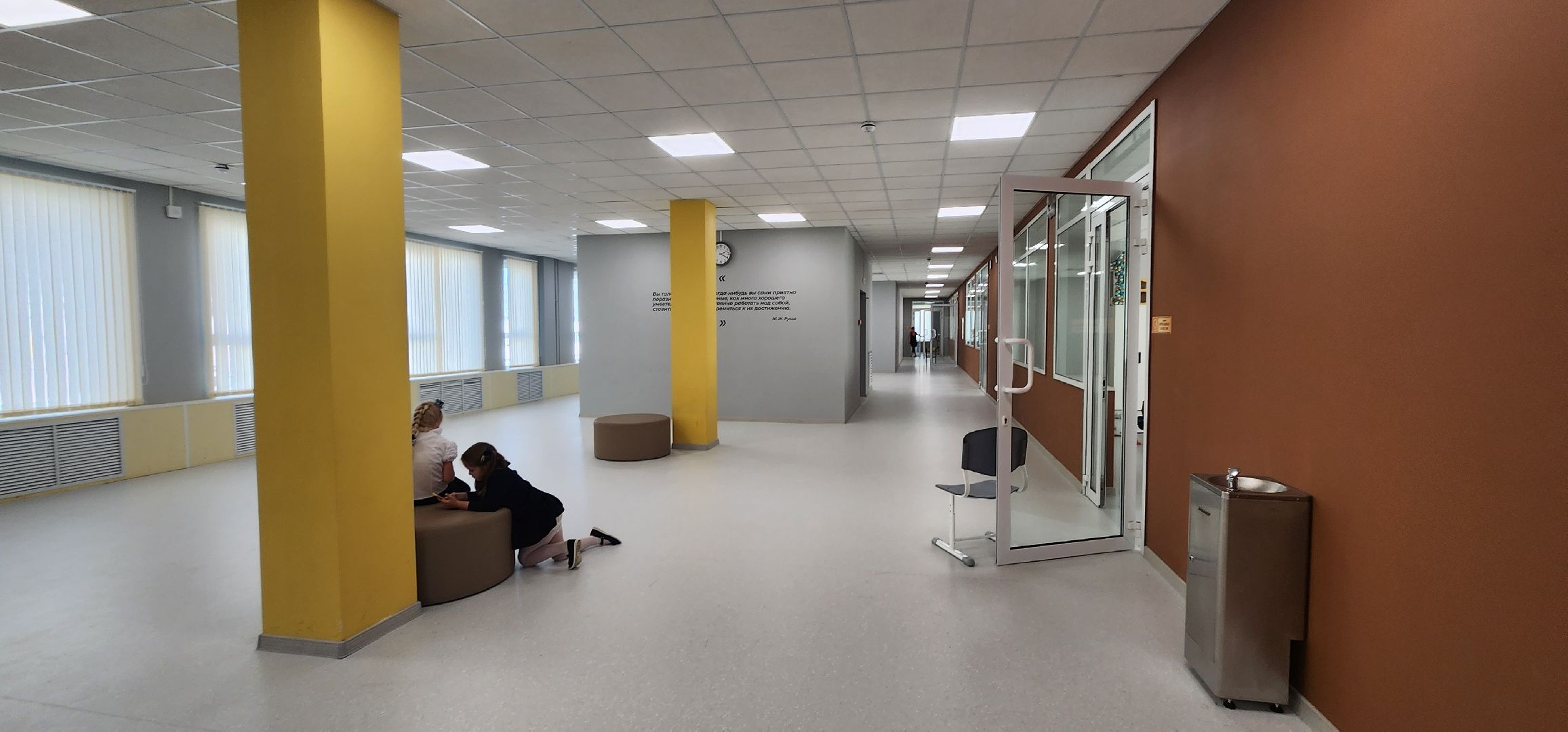 долгопрудный, 13 гимназия, пристройка, столовая, стадион,