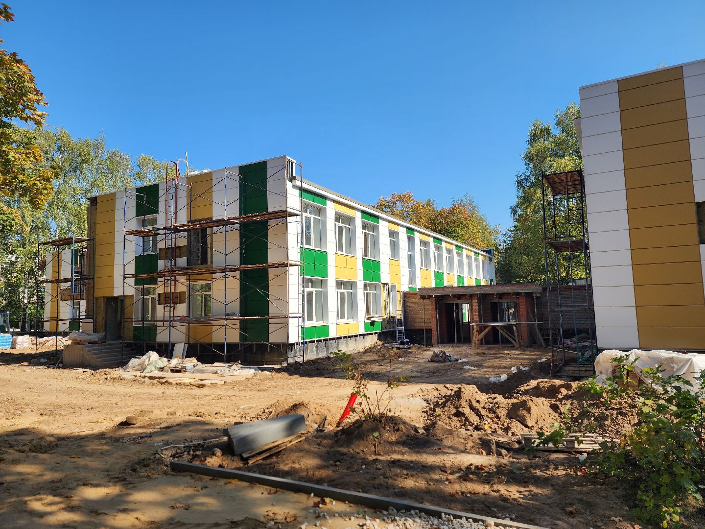 королёв, капитальный ремонт лицея 4, микрорайон юбилейный королев,