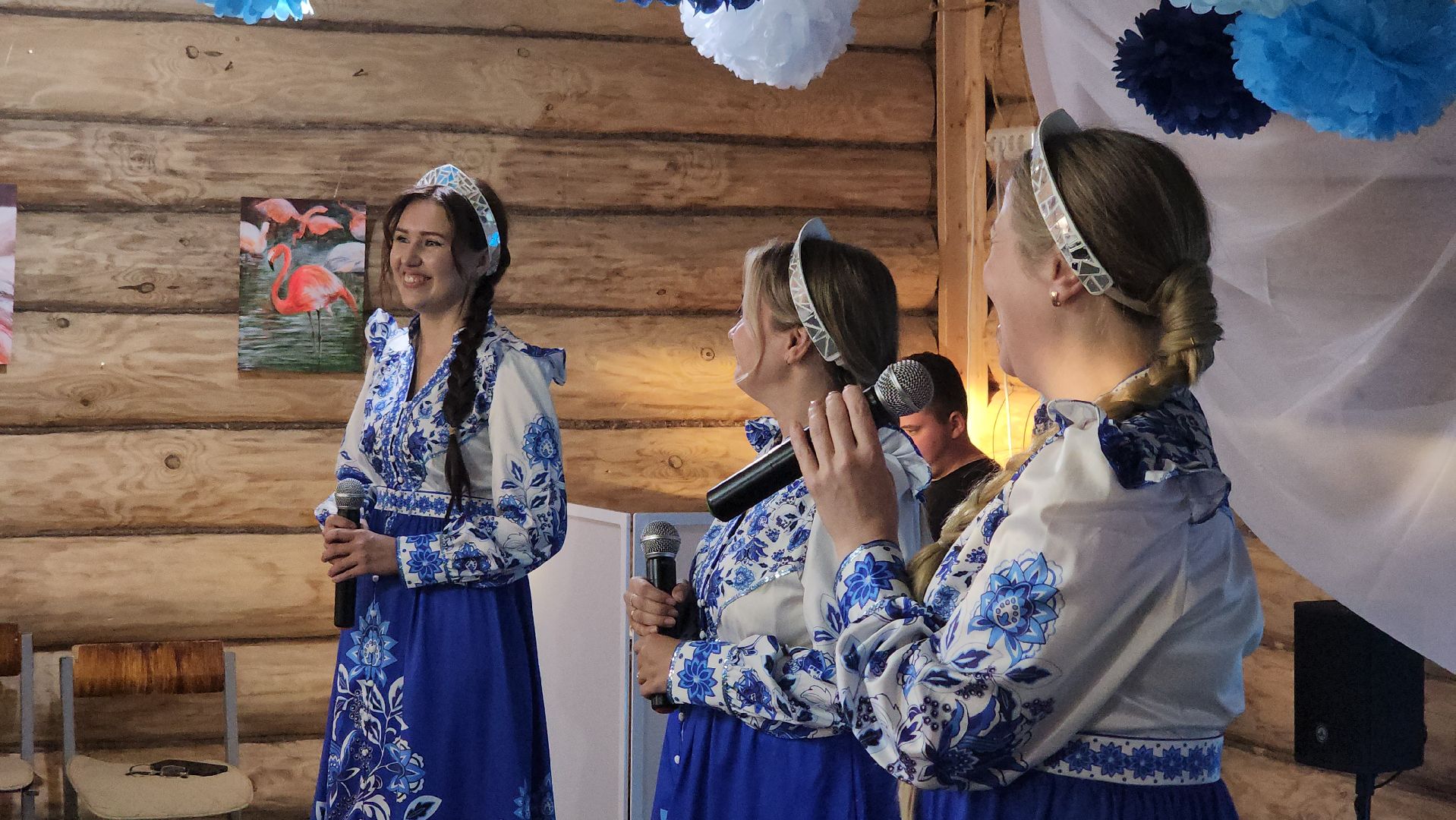 кашира, культура, концерт, юбилей, трио забава, русская народная музыка,