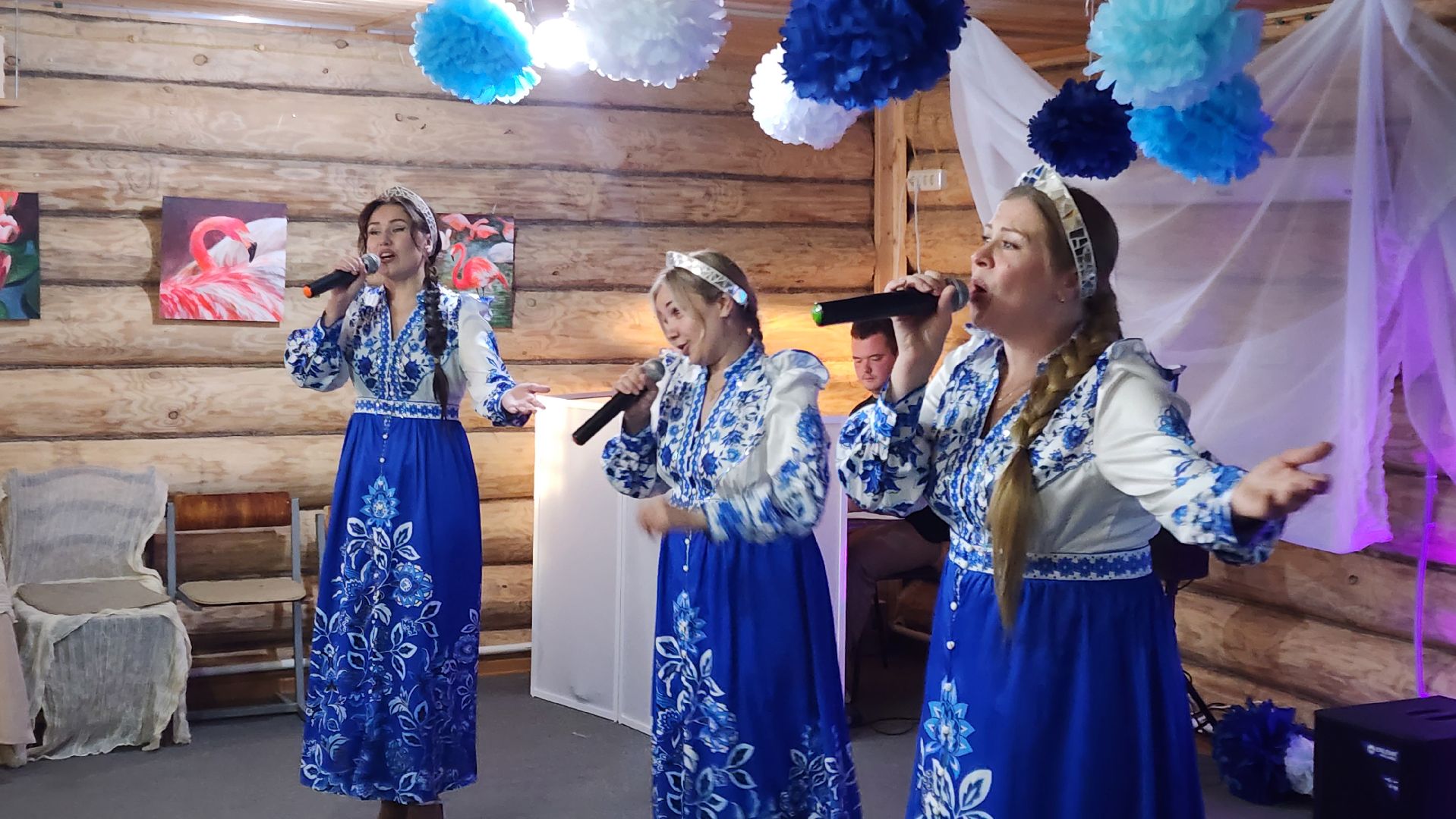 кашира, культура, концерт, юбилей, трио забава, русская народная музыка,