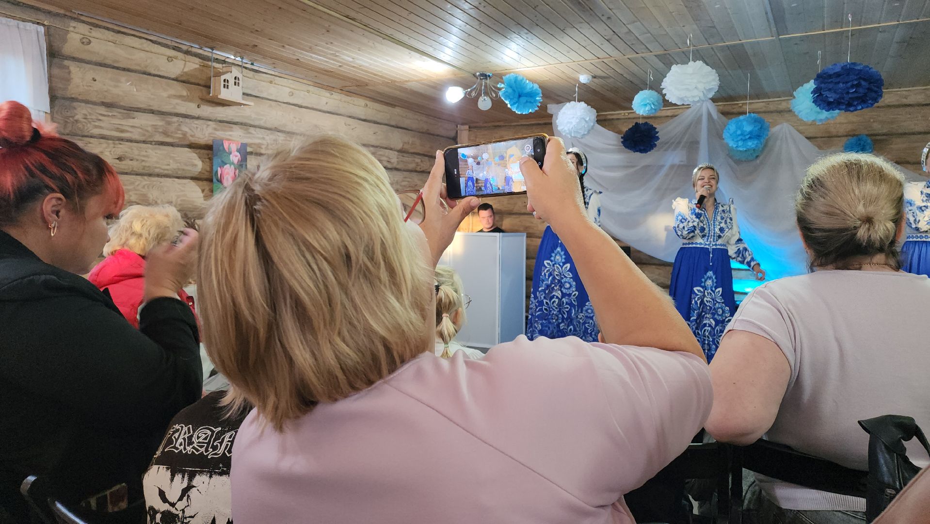 кашира, культура, концерт, юбилей, трио забава, русская народная музыка,