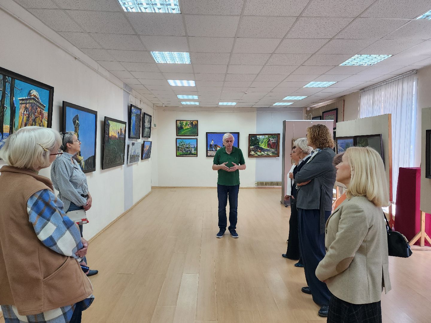 красноармейск, городской округ пушкинский, картинная галерея, союз художников подмосковья, новая выставка,