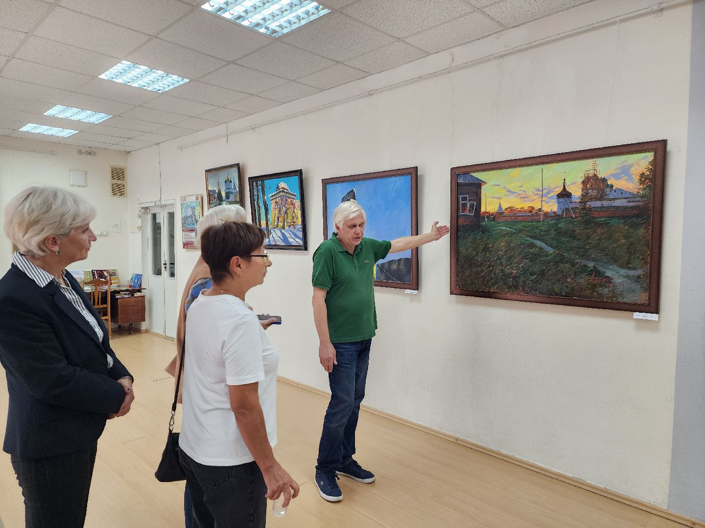 красноармейск, городской округ пушкинский, картинная галерея, союз художников подмосковья, новая выставка,