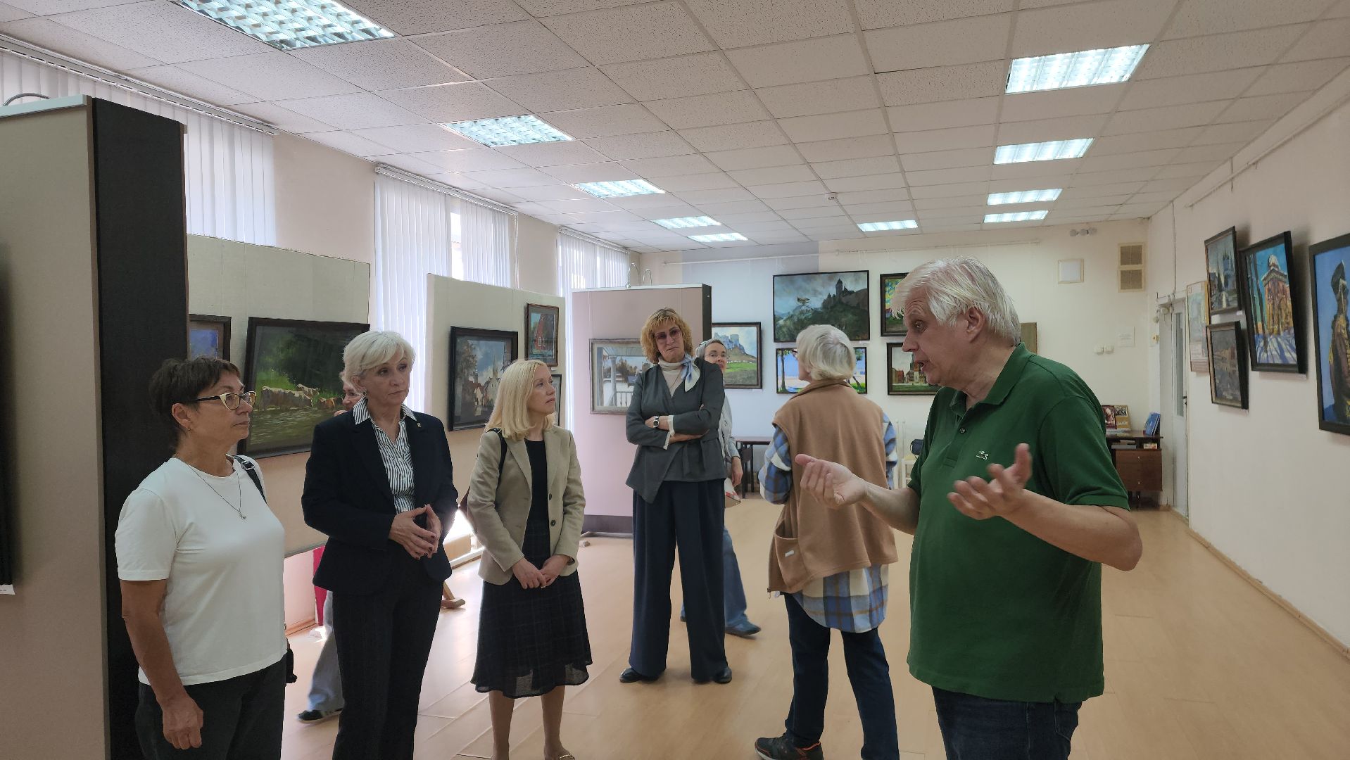 красноармейск, городской округ пушкинский, картинная галерея, союз художников подмосковья, новая выставка,