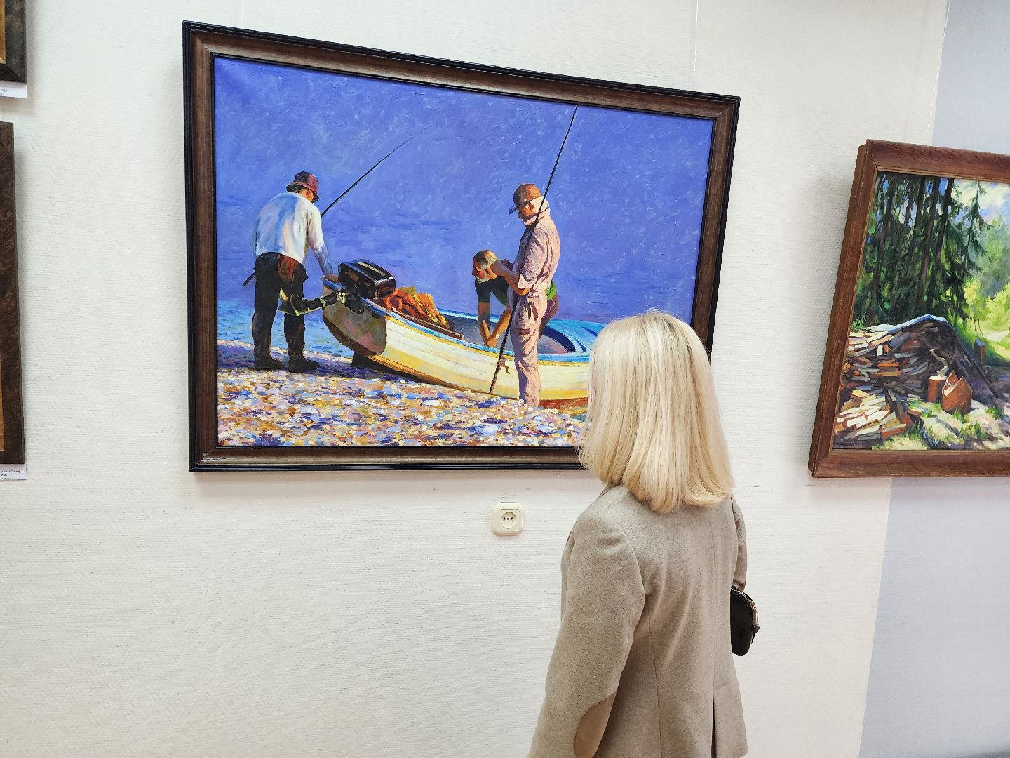 красноармейск, городской округ пушкинский, картинная галерея, союз художников подмосковья, новая выставка,