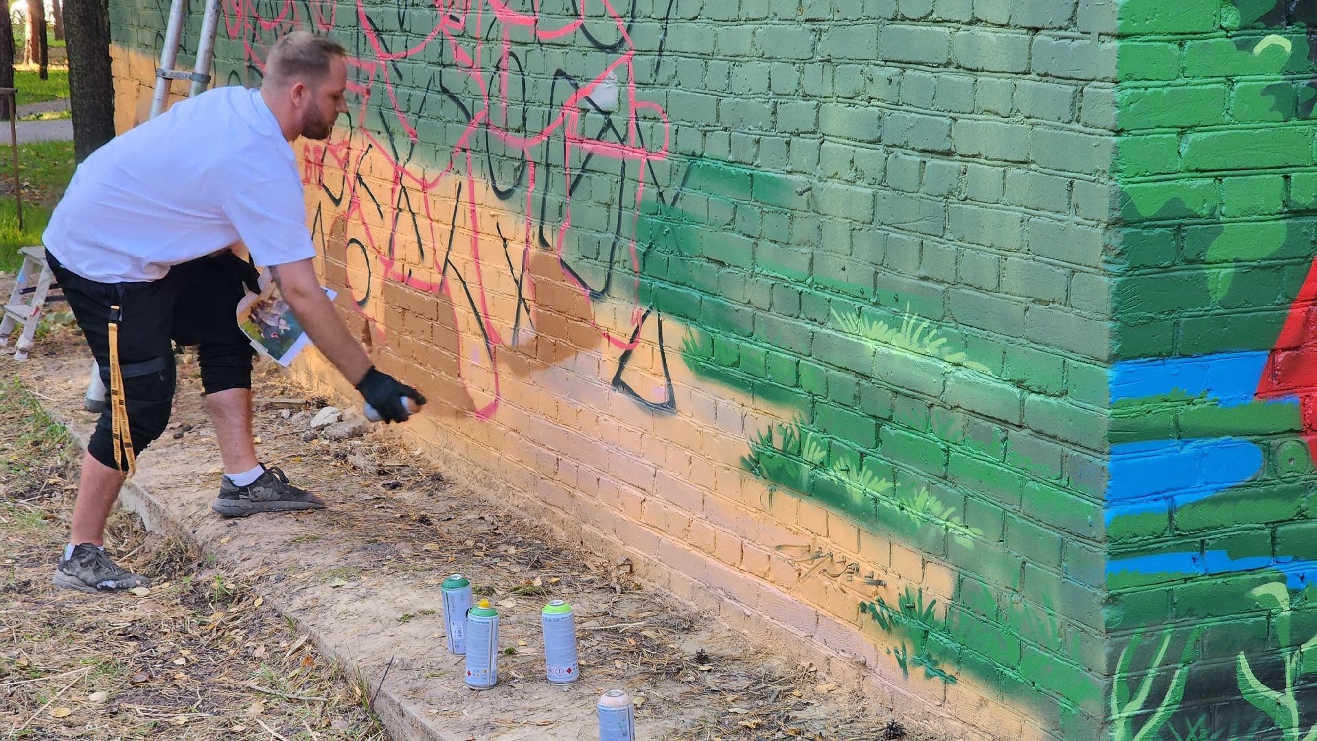 парк сказка, три богатыря, благоустройство,