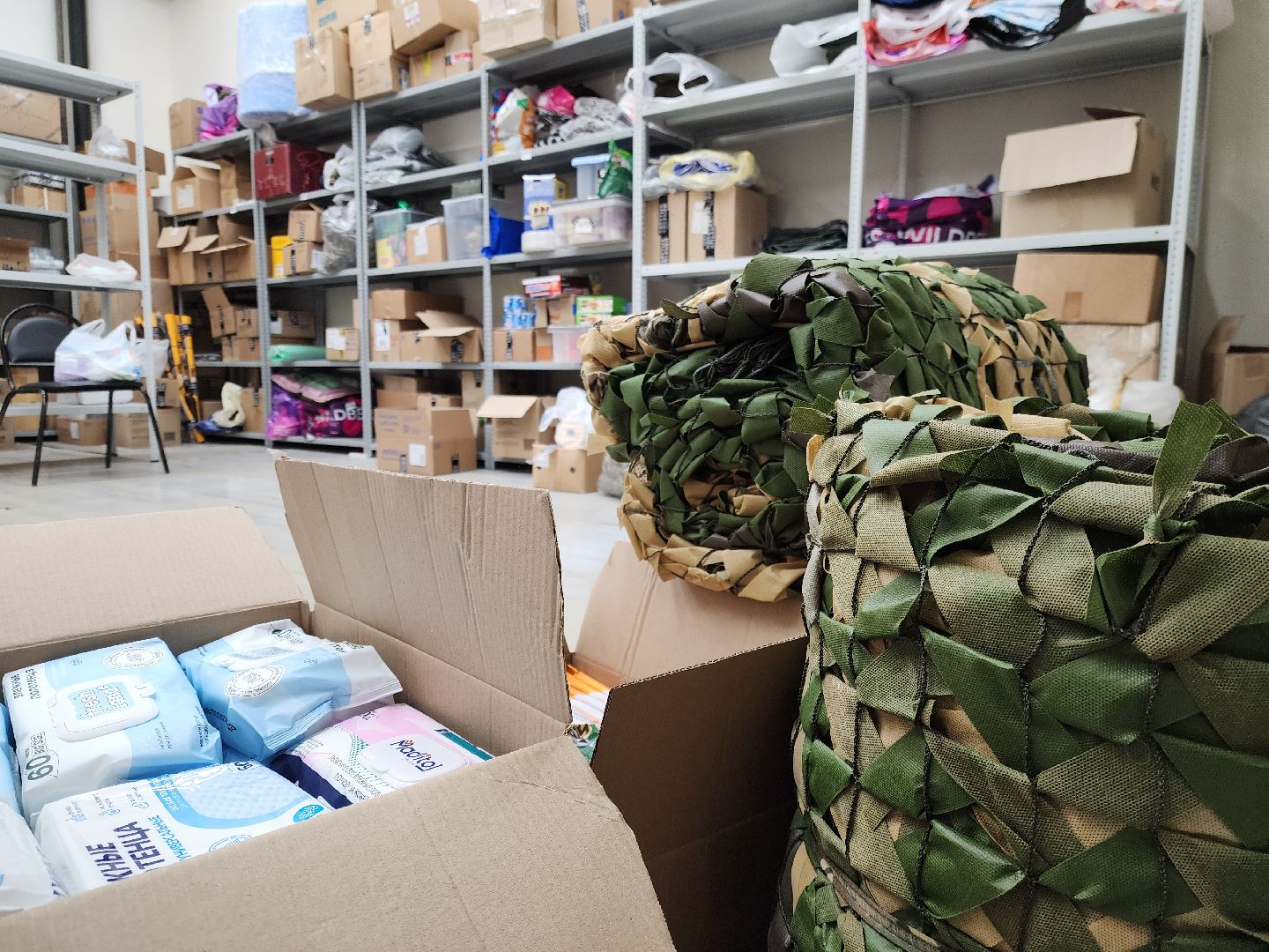 электросталь, волонтер,  гуманитарный пункт, гуманитарный груз, общество, жители,