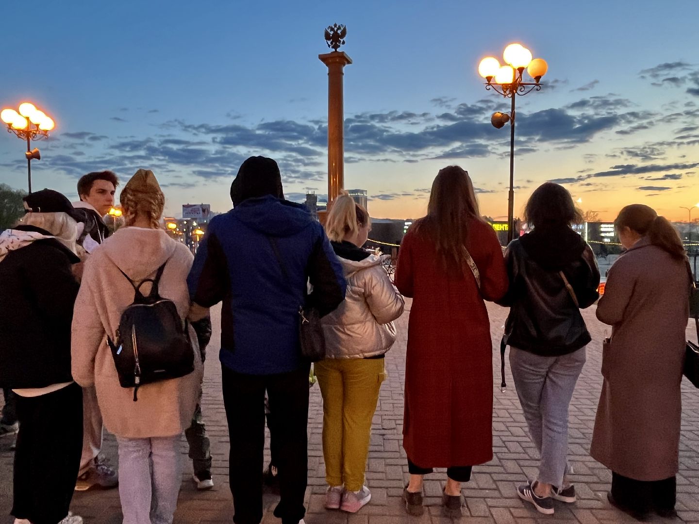 Наро-Фоминск, Наро-Фоминский городской округ, День Победы, Огни Памяти, молодёжь