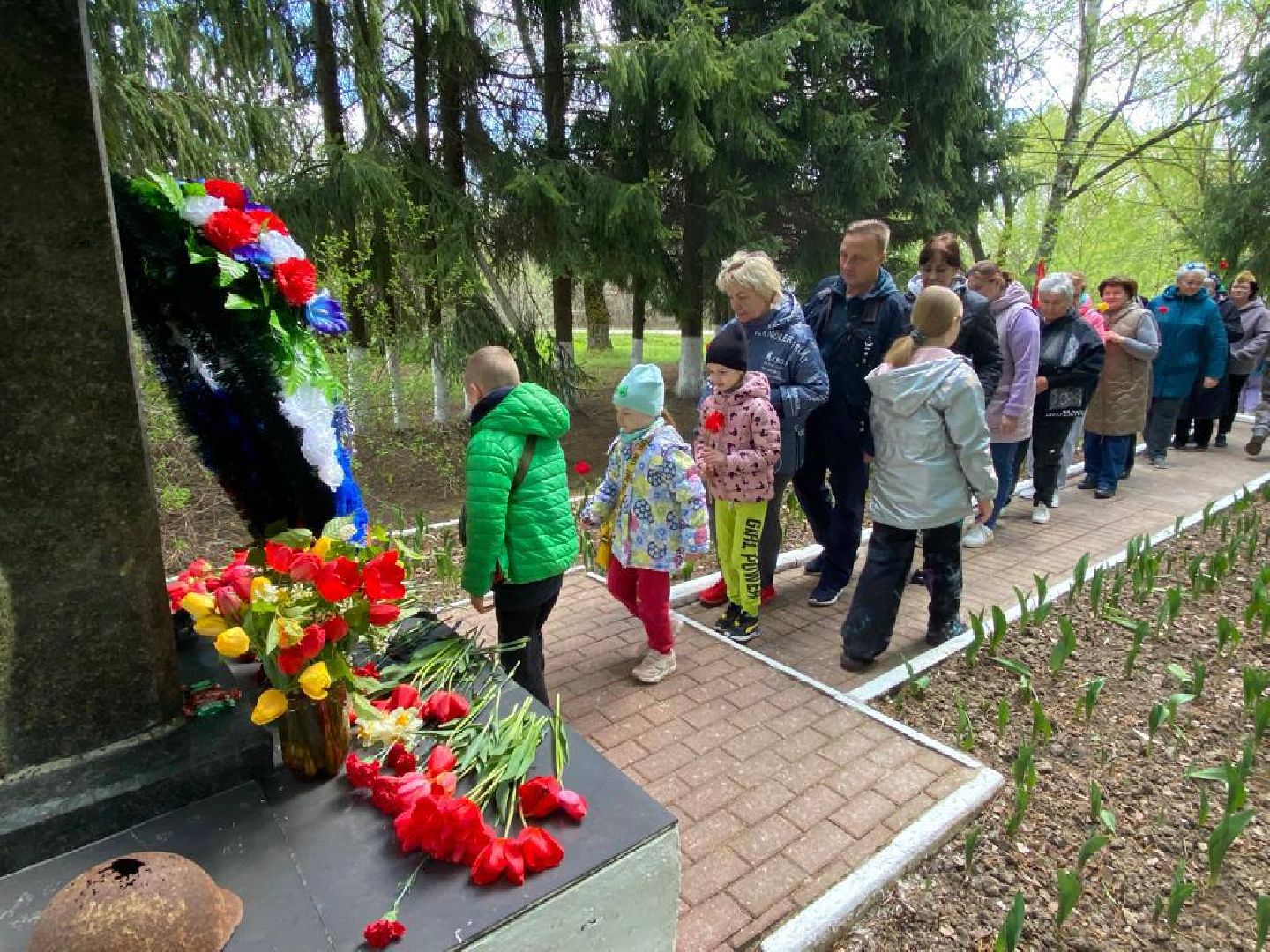 Подольск, возложение