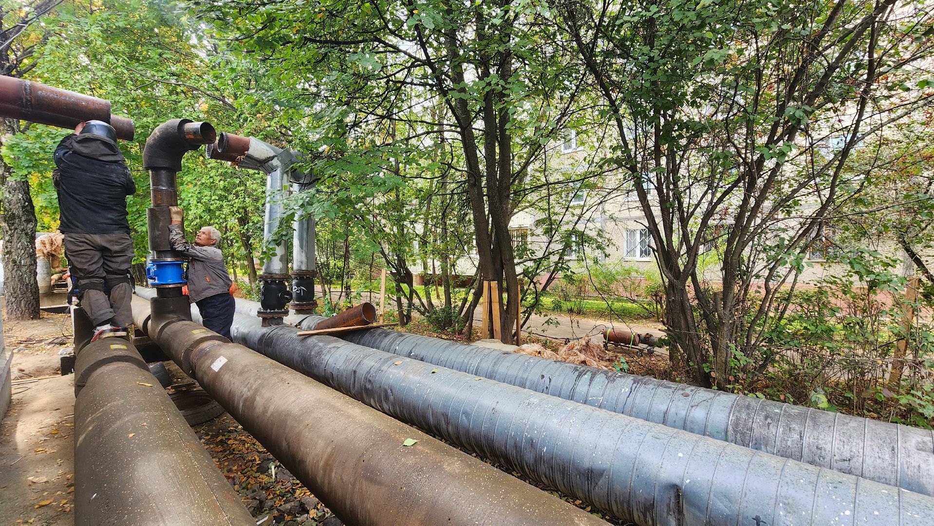 домодедово, подмосковье, жкх, теплосеть, замена теплосетей, трубы, водоснабжение,