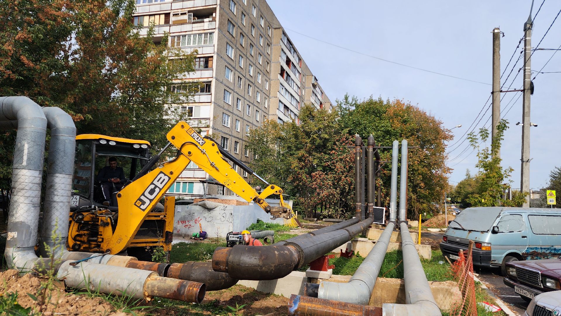 домодедово, подмосковье, жкх, теплосеть, замена теплосетей, трубы, водоснабжение,
