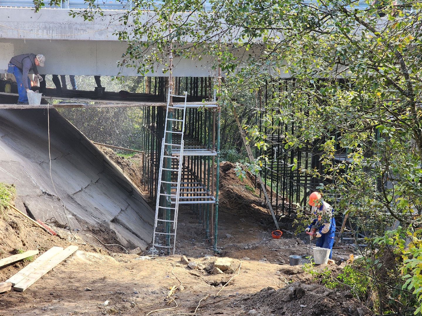 сергиев посад, сергиево-посадский городской округ, оргрэс, мост, ремонт моста, мостовик, хотьково, дмитров, река пажа, капитальный ремонт моста,