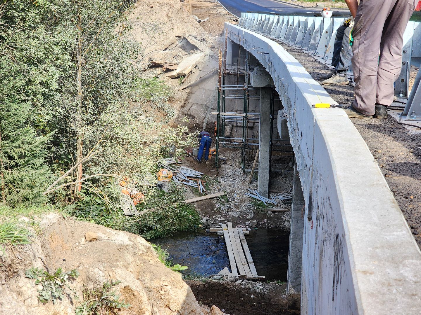 сергиев посад, сергиево-посадский городской округ, оргрэс, мост, ремонт моста, мостовик, хотьково, дмитров, река пажа, капитальный ремонт моста,