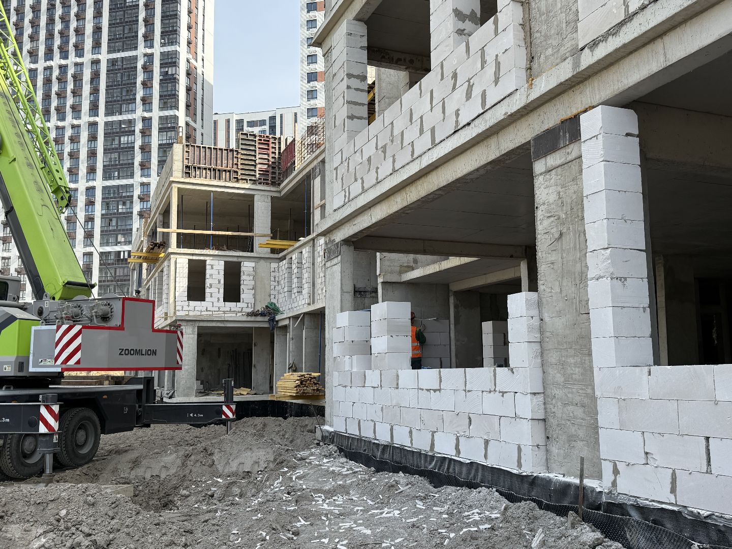 Люберцы, Строительство , Детский сад, новый микрорайон города,