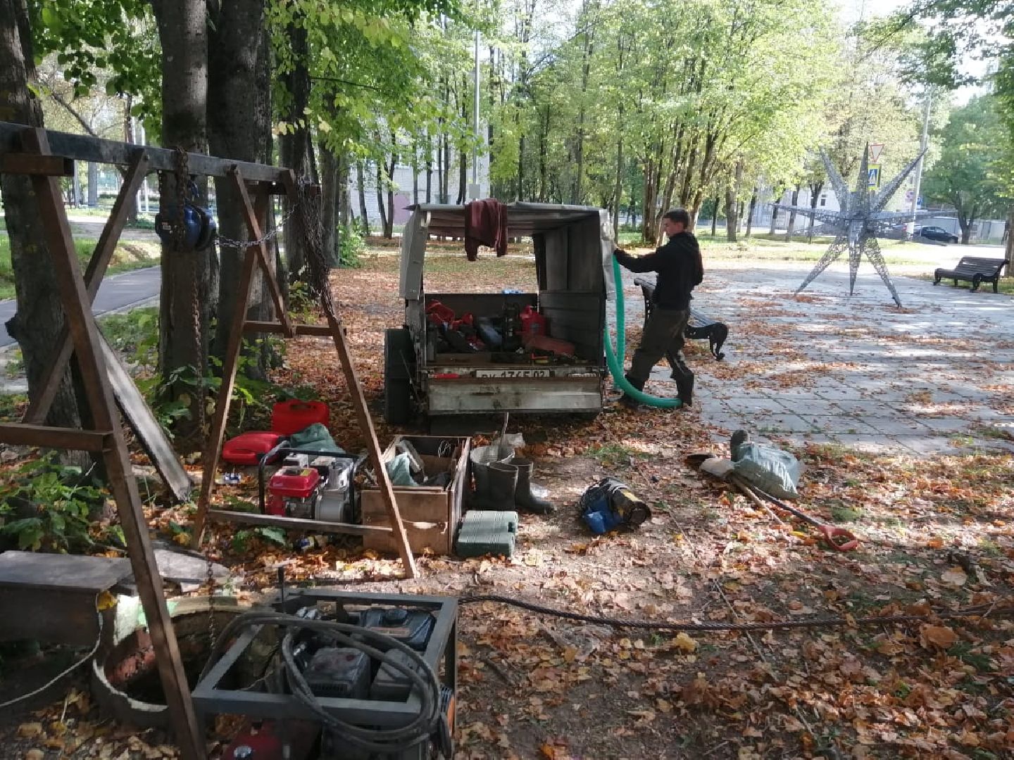 городской округ восход, жкх, благоустройство, канализационная сеть,