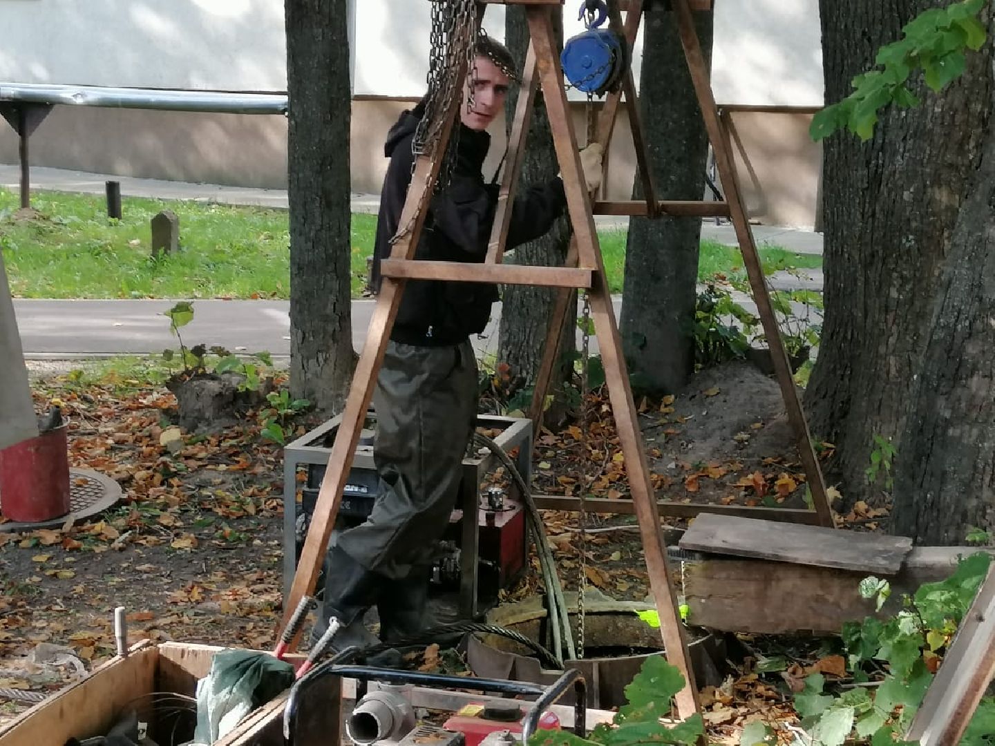 городской округ восход, жкх, благоустройство, канализационная сеть,