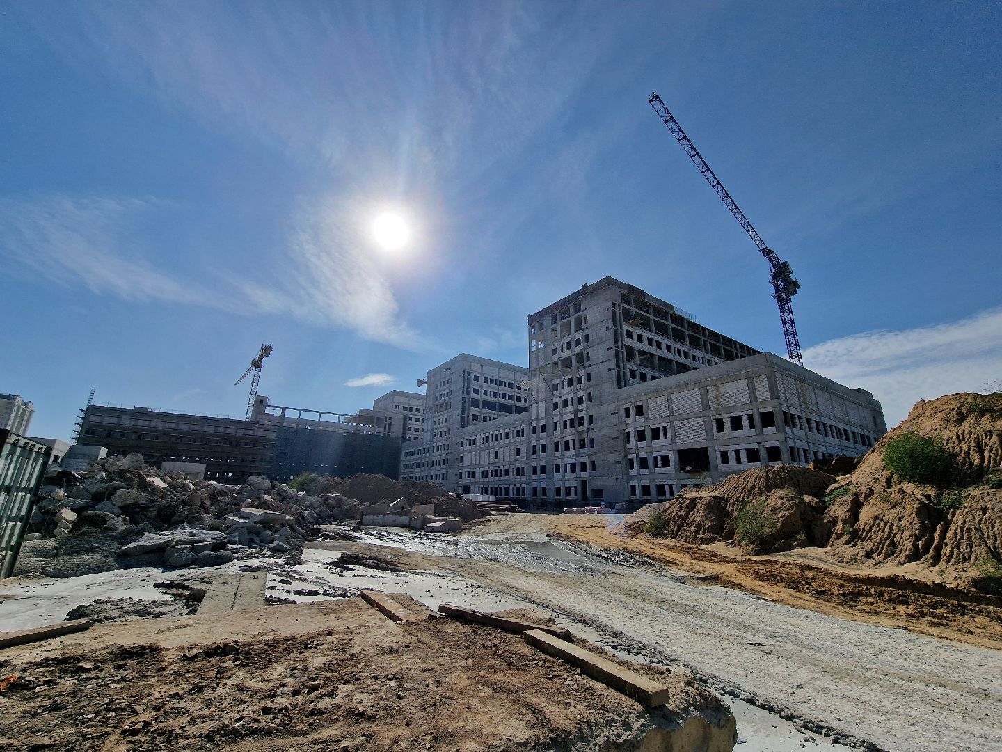 строительство больницы в ольгино, балашиха, медицина,