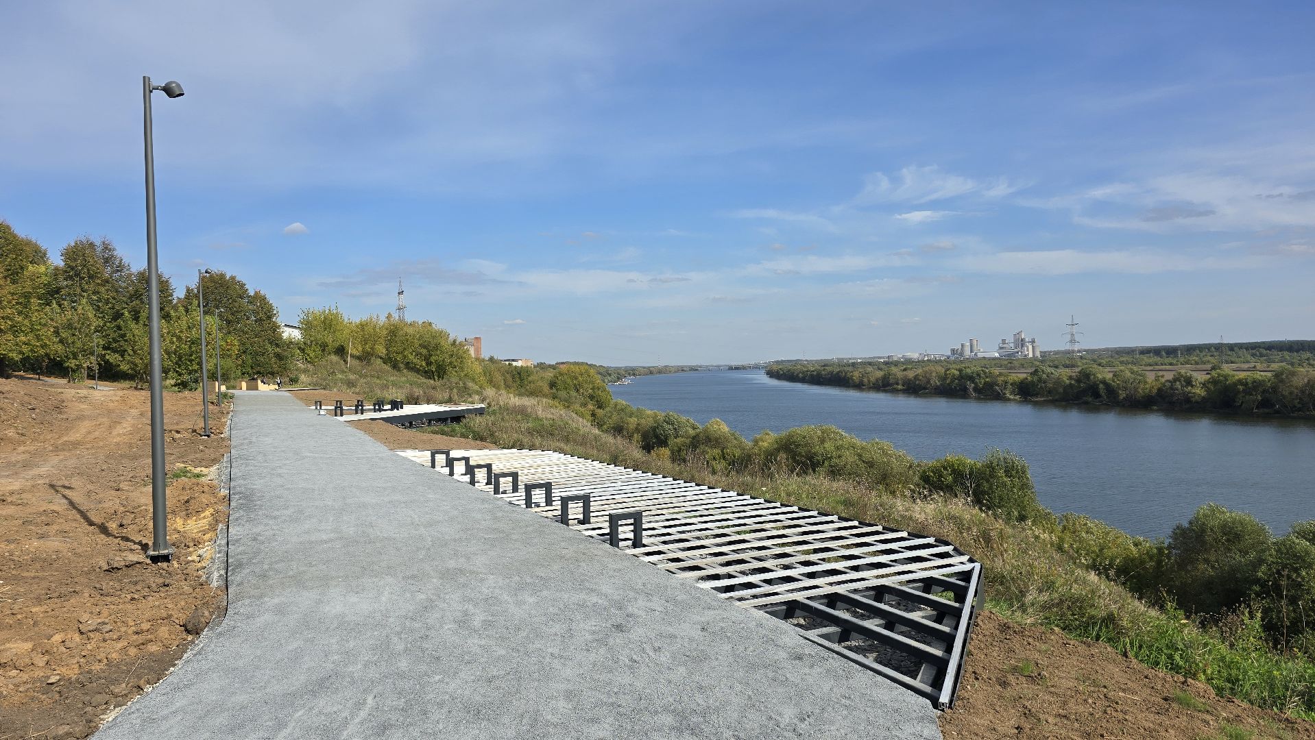 Коломна, благоустройство, парки в лесу,