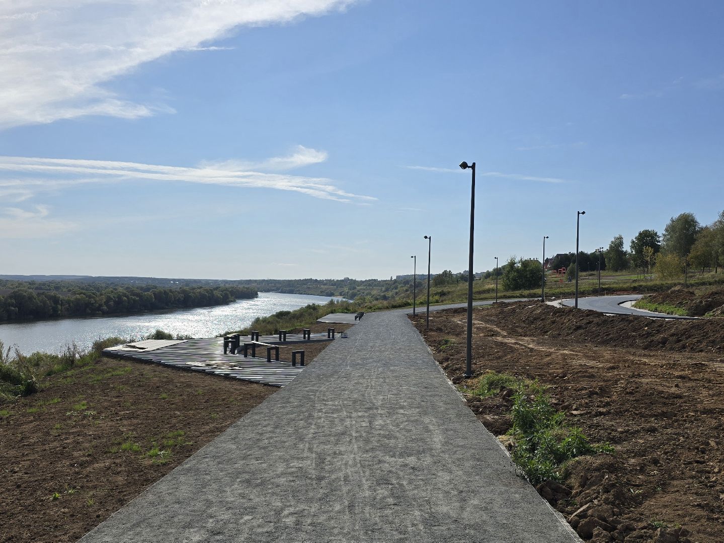Коломна, благоустройство, парки в лесу,