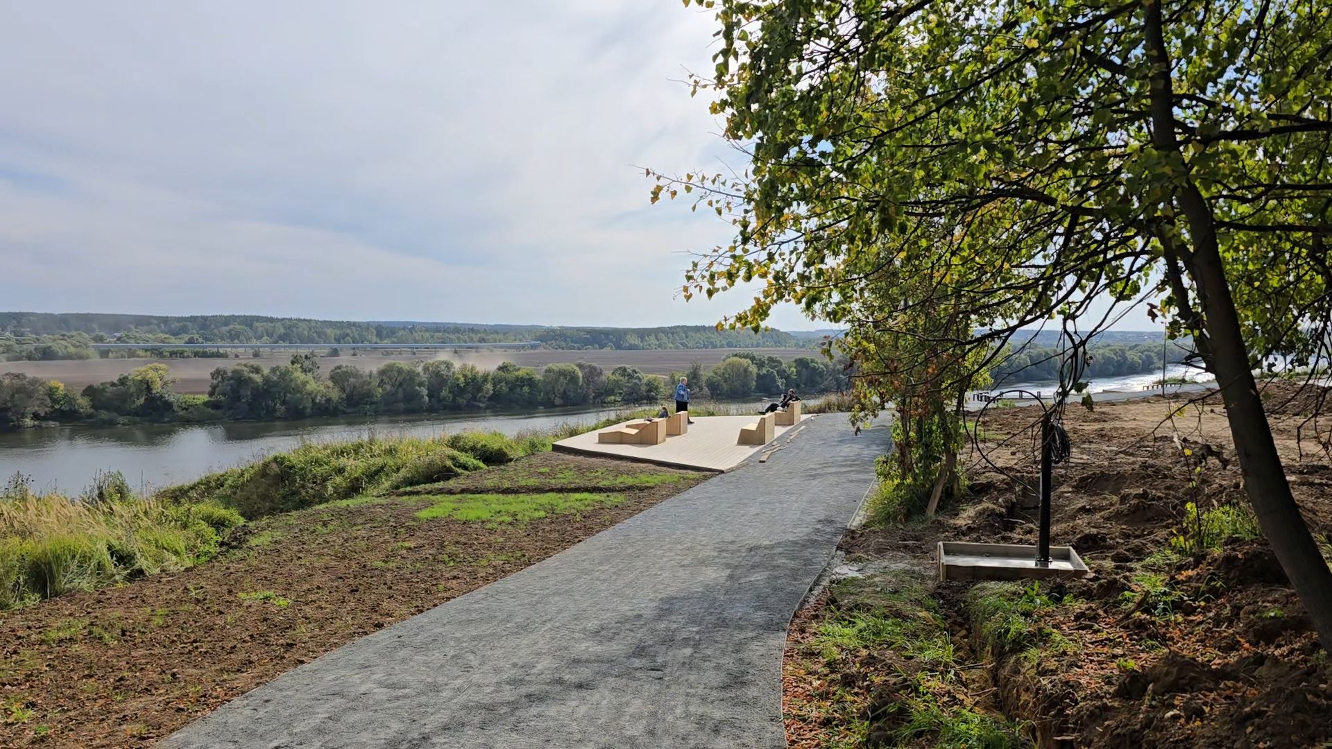 Коломна, благоустройство, парки в лесу,