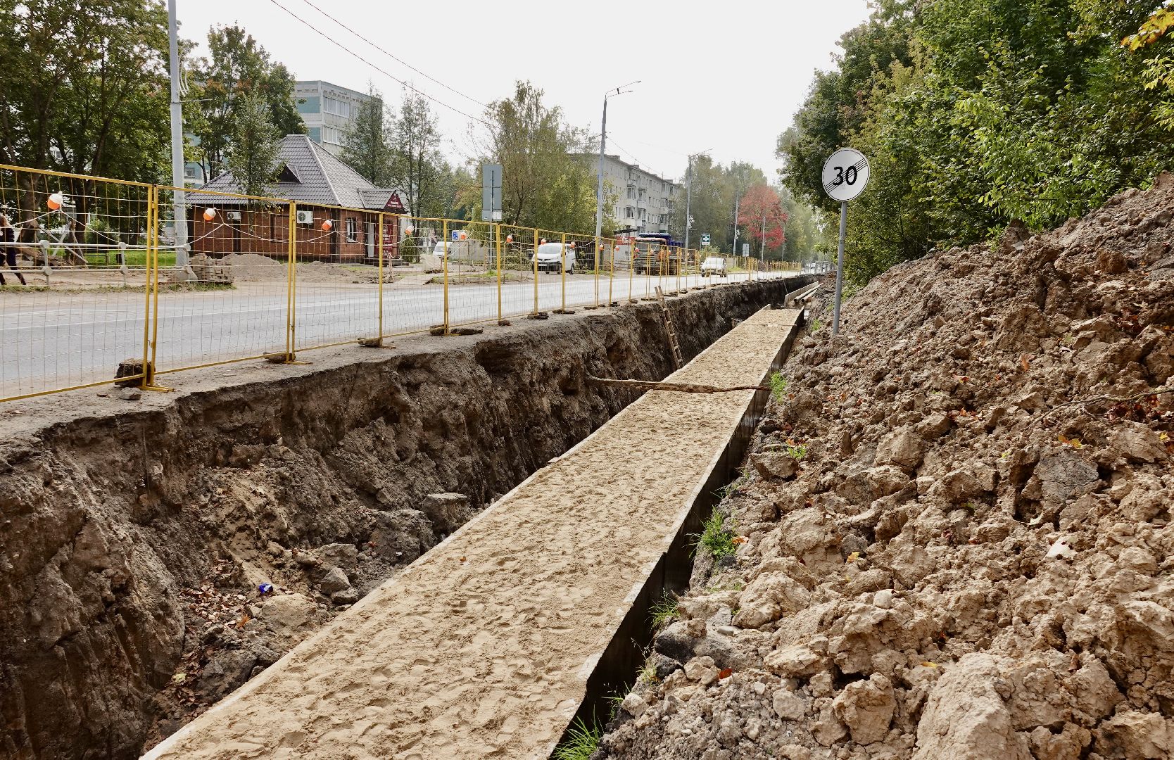 жкх, трубы, теплотрасса , хотьково , сергиево-посадский городской округ,