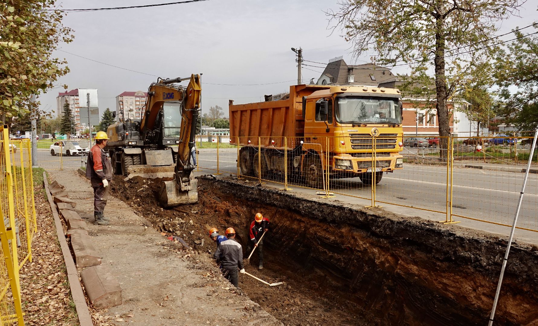 жкх, трубы, теплотрасса , хотьково , сергиево-посадский городской округ,
