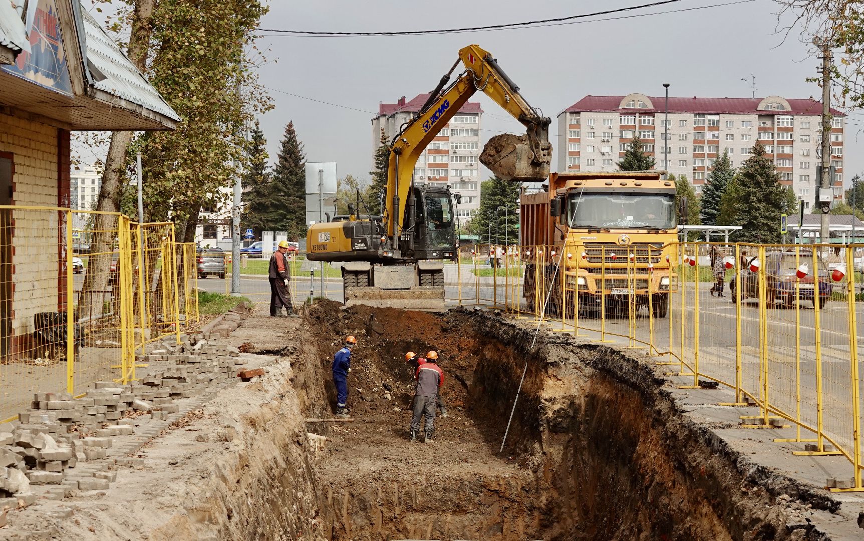 жкх, трубы, теплотрасса , хотьково , сергиево-посадский городской округ,