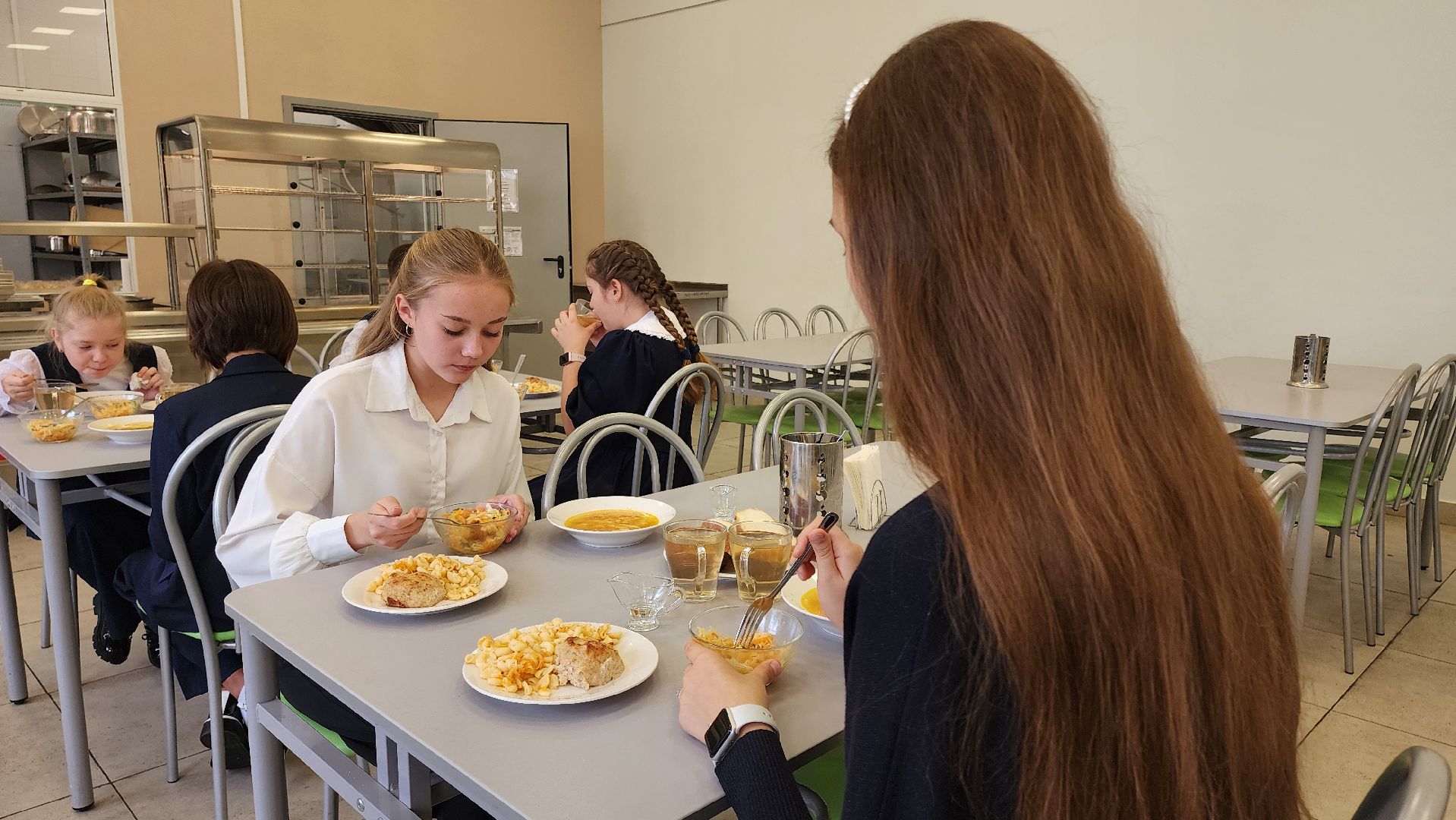 кашира, образование, школа, дети, школьное меню, школьные обеды, питание,