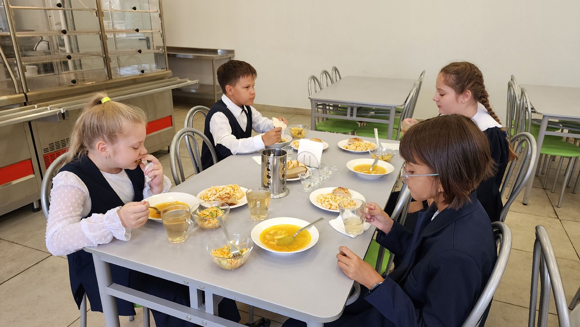 кашира, образование, школа, дети, школьное меню, школьные обеды, питание,