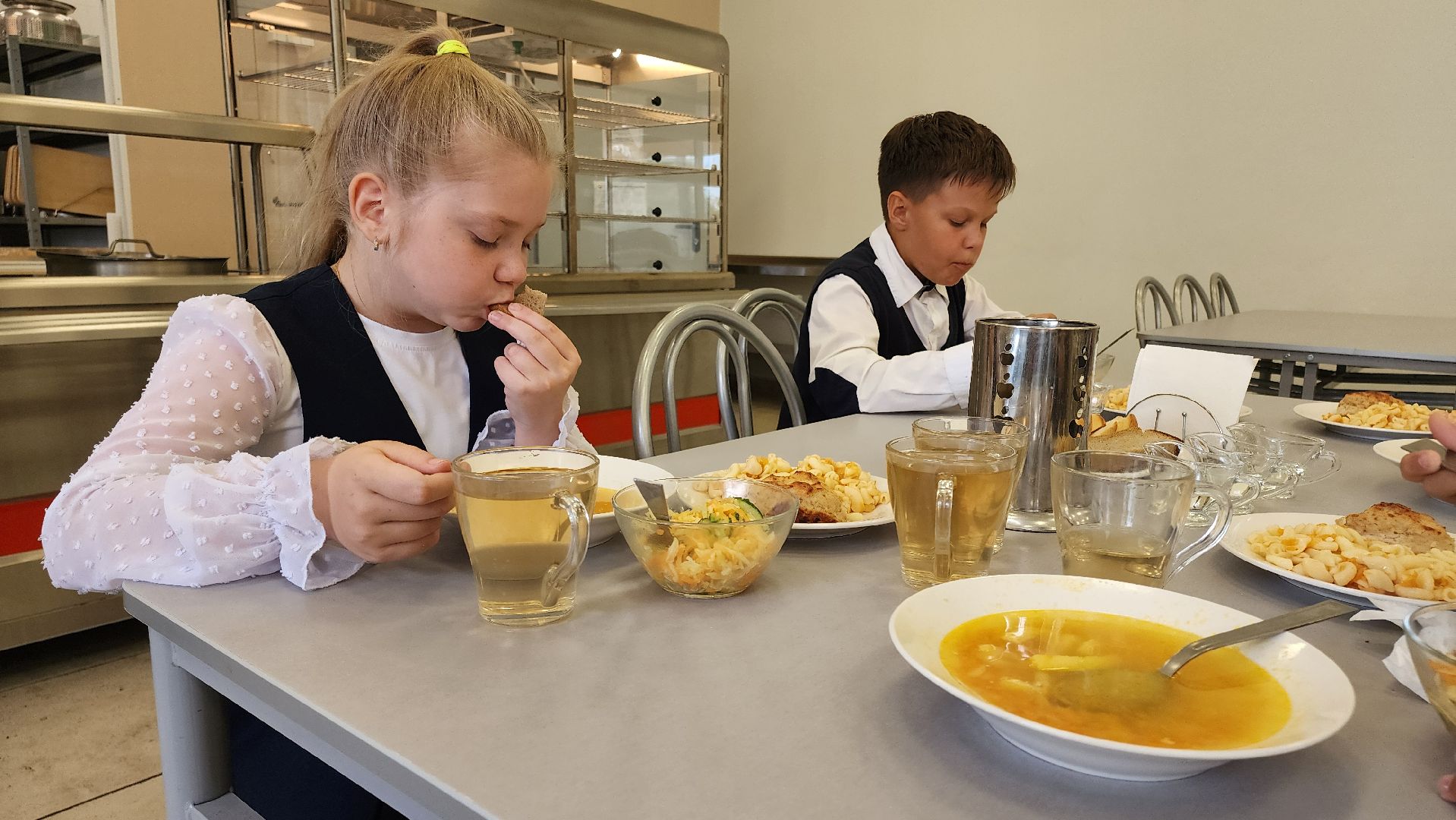 кашира, образование, школа, дети, школьное меню, школьные обеды, питание,