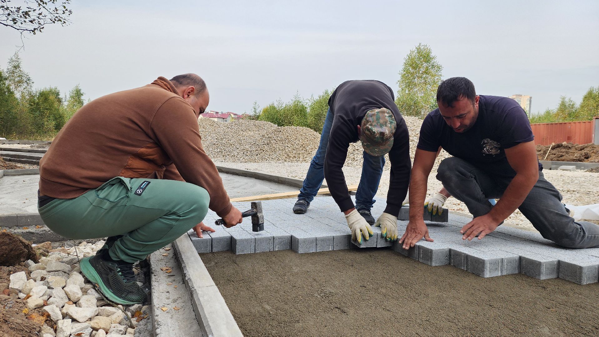 благоустройство, истра, лесопарк,