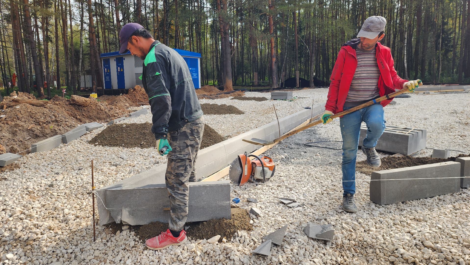 благоустройство, истра, лесопарк,