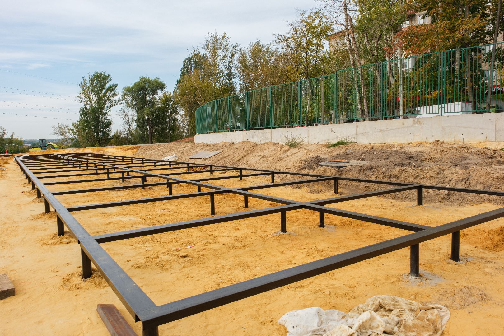 лыткарино, строительство , стадион полет,