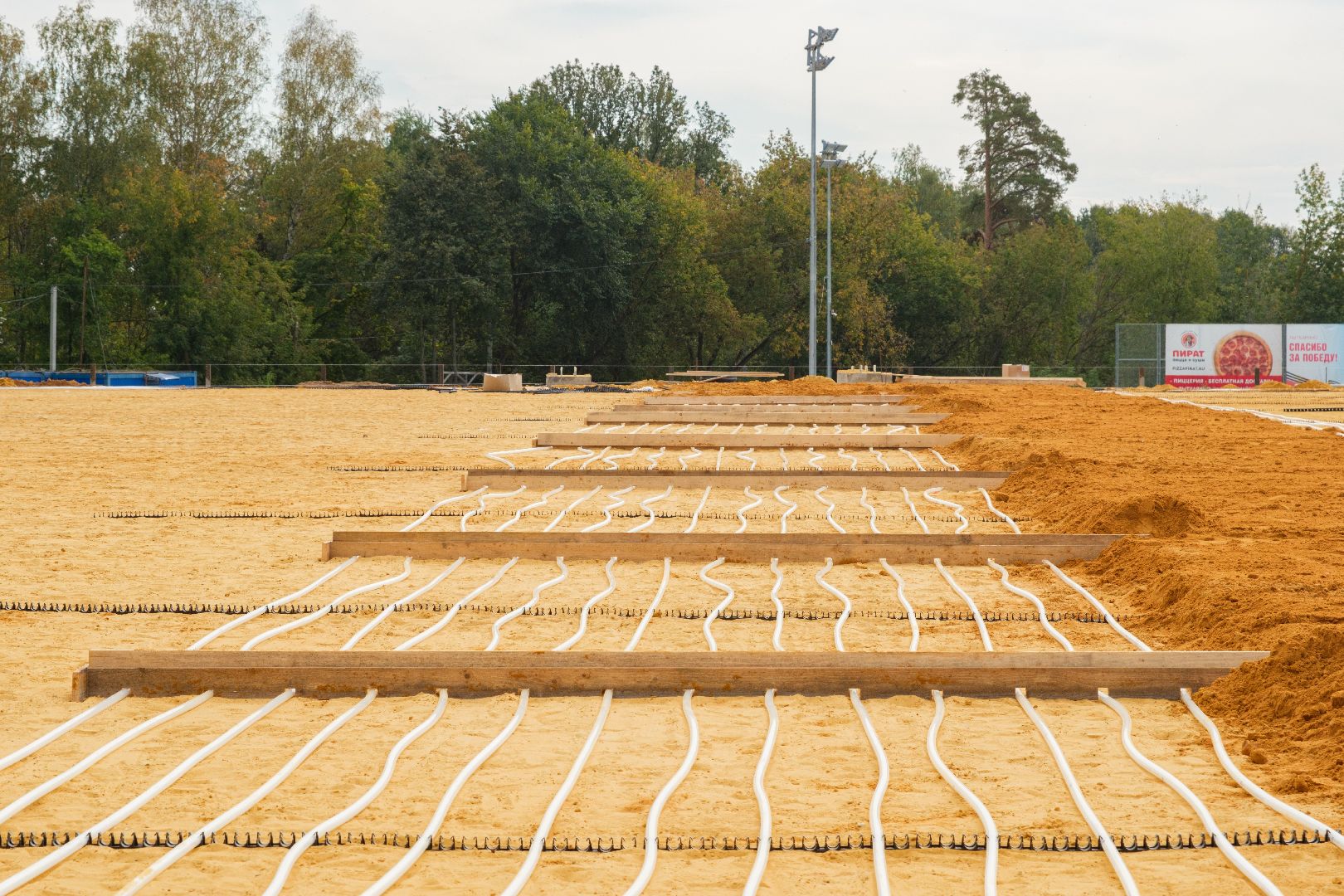 лыткарино, строительство , стадион полет,