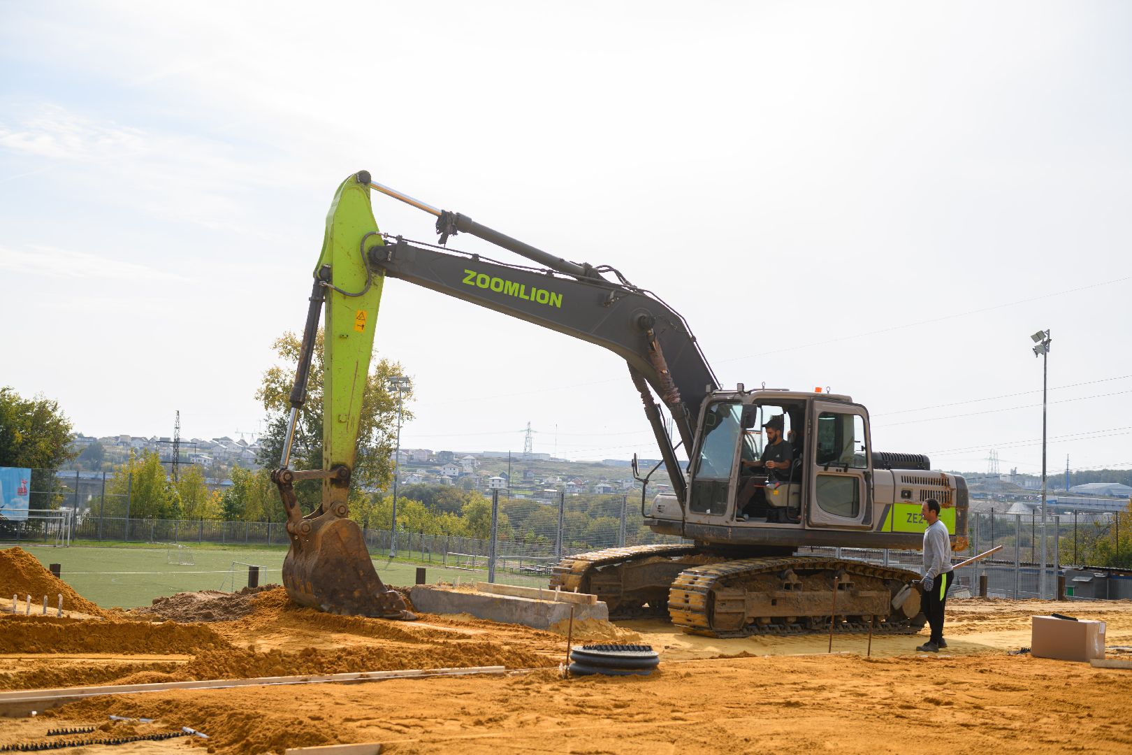 лыткарино, строительство , стадион полет,
